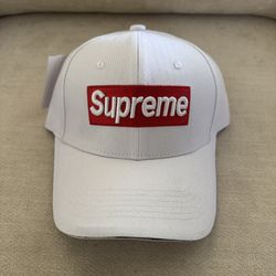 Supreme Box Logo Cap White