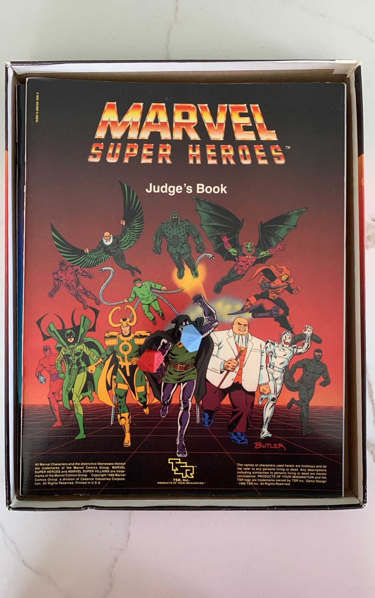 Marvel Super Heroes Advanced Set Vintage