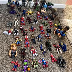 Small Figure Toys All For 50$