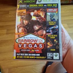Xbox 360 Rainbow Six Vegas