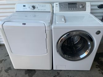 Washer and dryer mega Capacity no issue