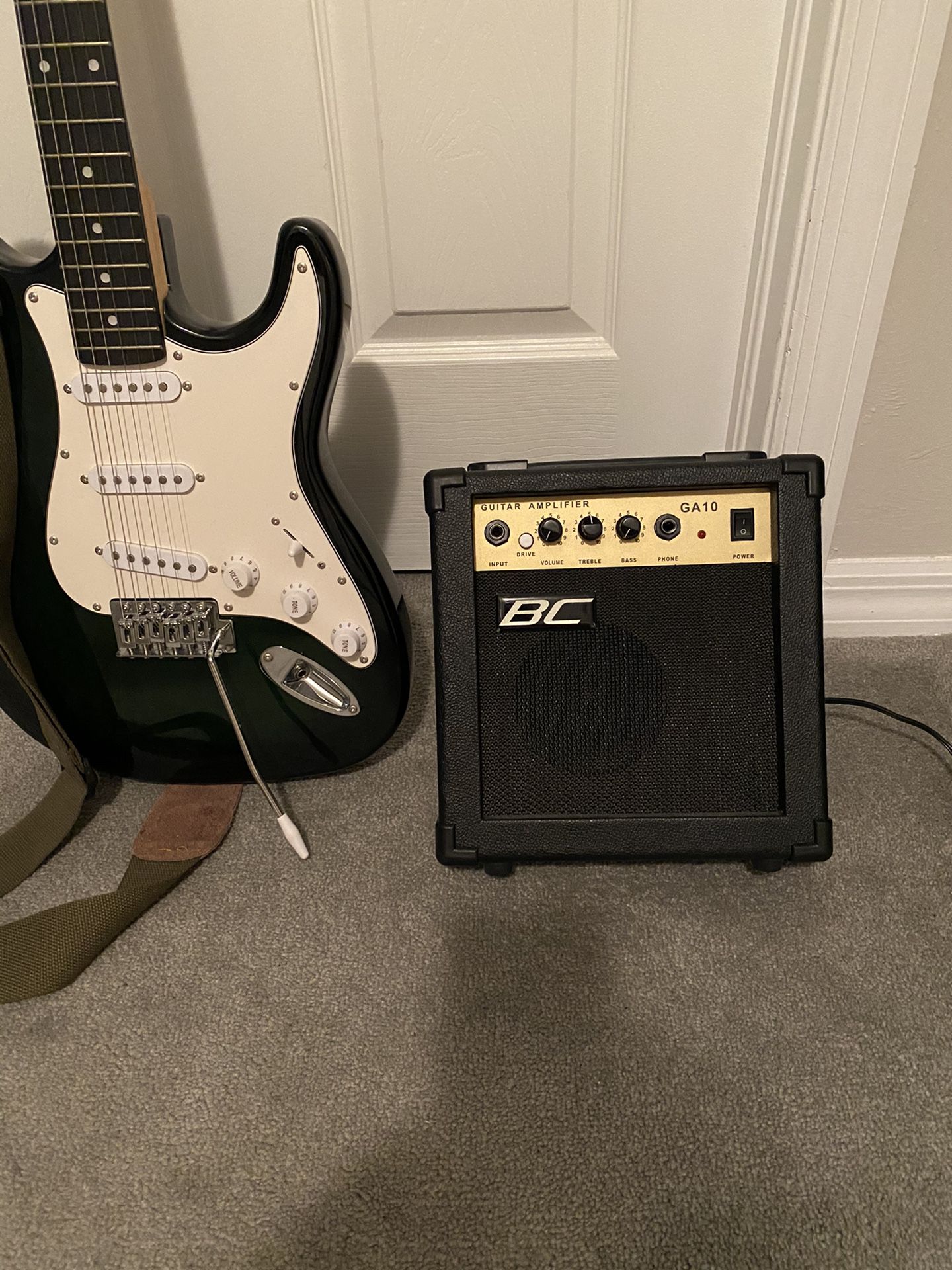 BC Guitar and Amp