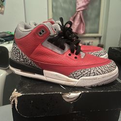 Red Cement 3s