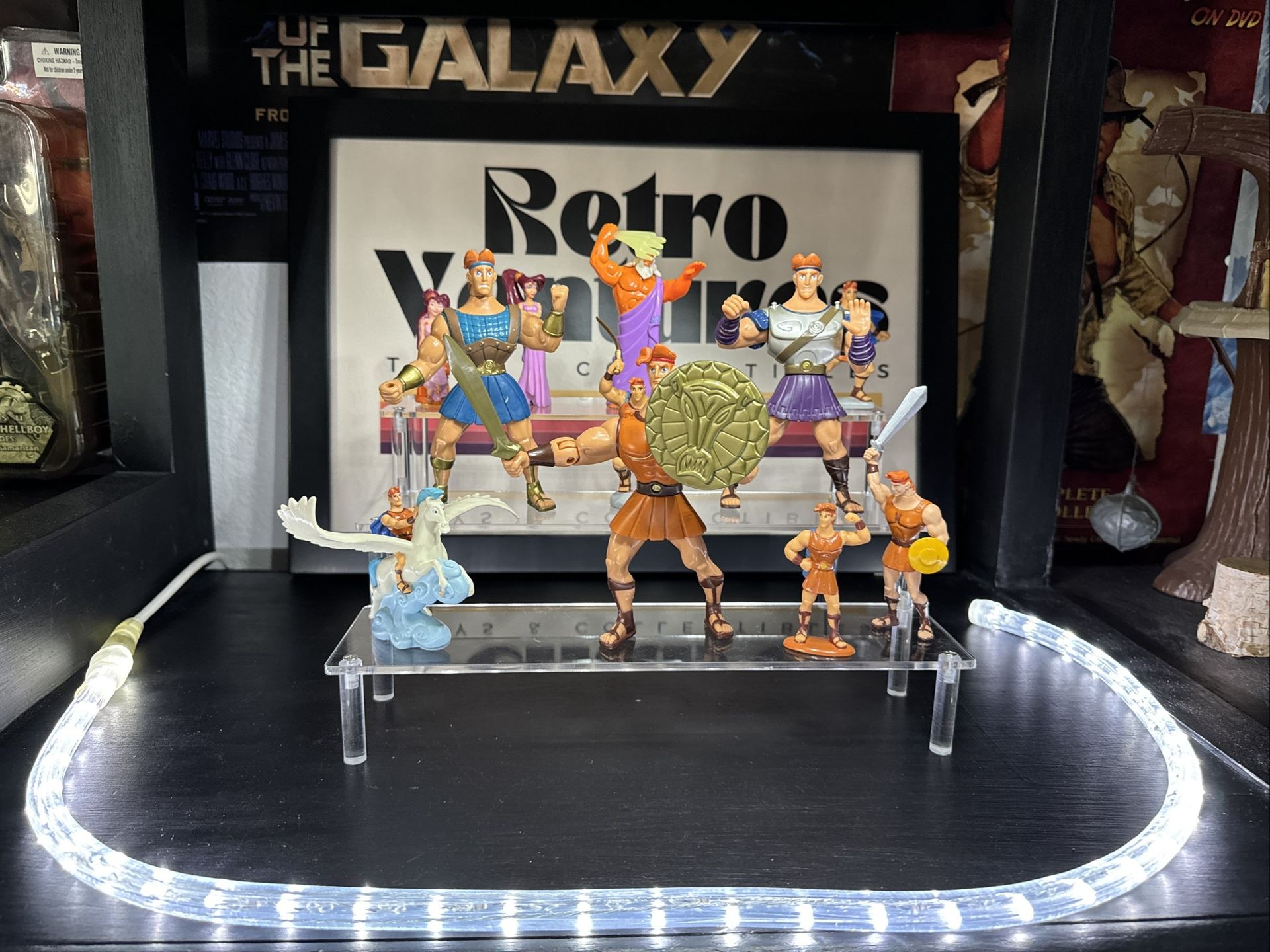 Hercules Sword Fighting 6" Figures Disney Mattel 1997 Lot W McDonald’s Toys VG