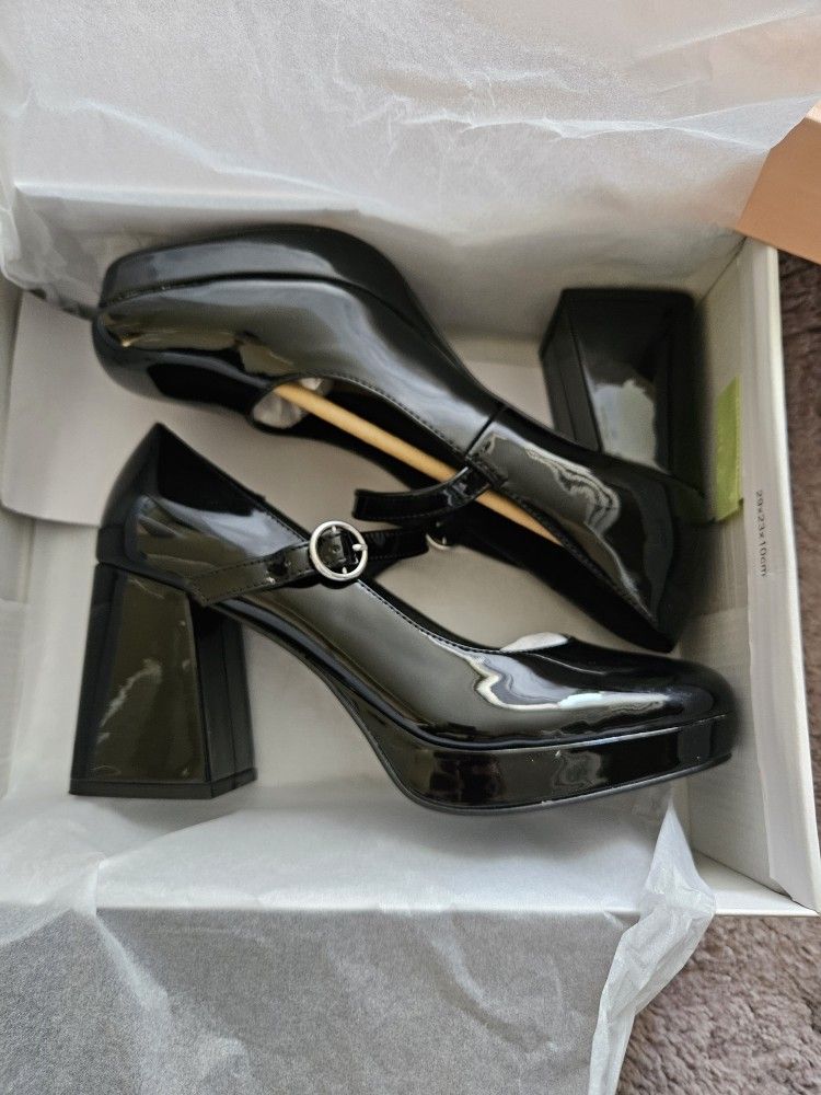 Mary Jane Heels Style Shoes