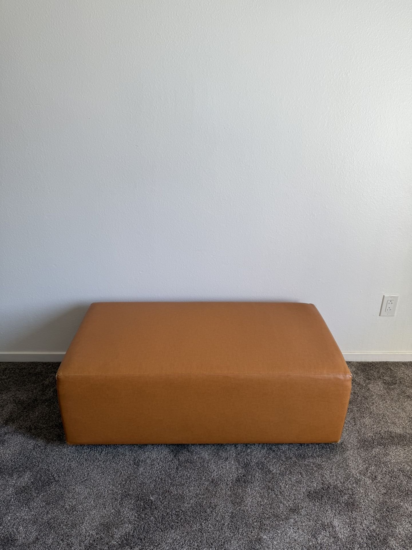 Steelcase Orange Ottoman / Bench