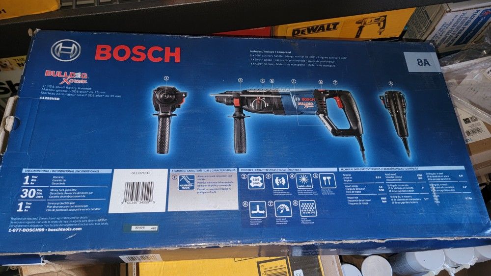 Bosch ROTARY hammer CORDED ( 11255VSR)