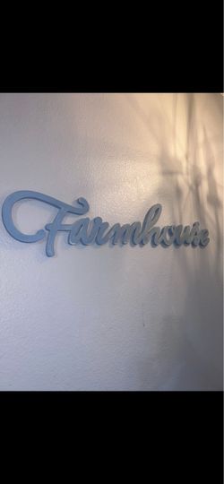 🏡 Farmhouse Wooden Wall Decor Sign