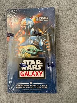 2026 Topps Star Wars Galaxy Trading Cards Hobby Box