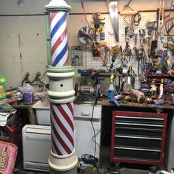 Barber Pole Sidewalk 