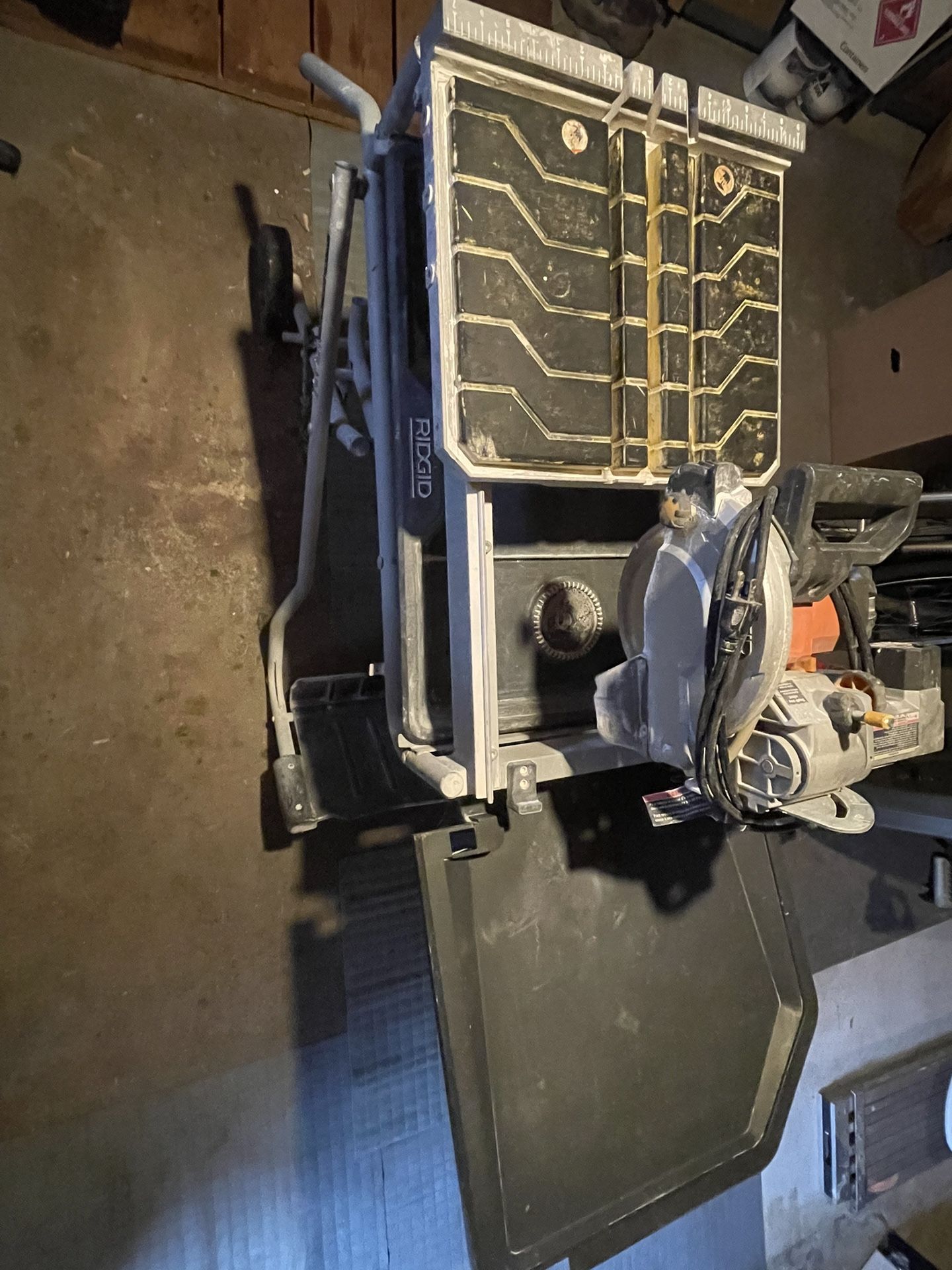 Ridgide Tile Saw 