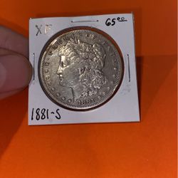 1881-S   Morgan Silver Dollar 