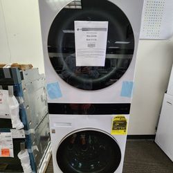 LG WASHER DRYER WASHTOWER 1199! 0 DOWN 0% FINANCING! 1YR WARRANTY! 48HR DELIVERY!