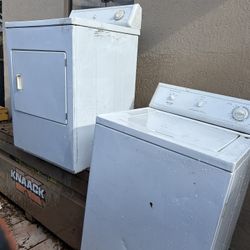 Washer And Dryer Set 
