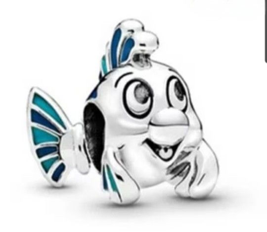 NEW The Little Mermaid Flounder Fish Charm. Bundle to save on shipping costs! Please check out my other charms & other numerous items listed. From