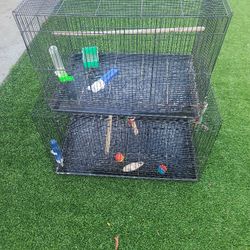 2 Bird Cages 