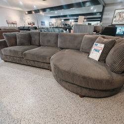 Gray Sectional 