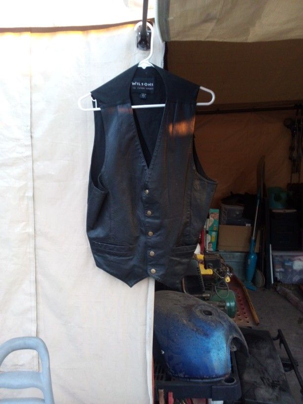 Leather Vest