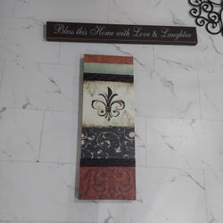 Wall Decor Candle Art