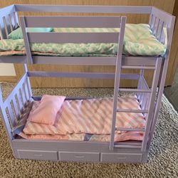 Our Generation Doll Bunk Bed For 18 Inch Dolls 