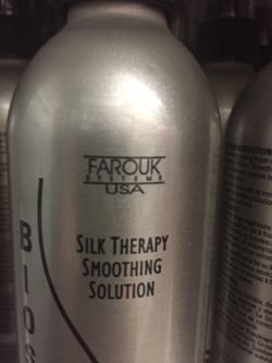 Bio Silk smoothing solution perfect for any style in any texture hair only $3.