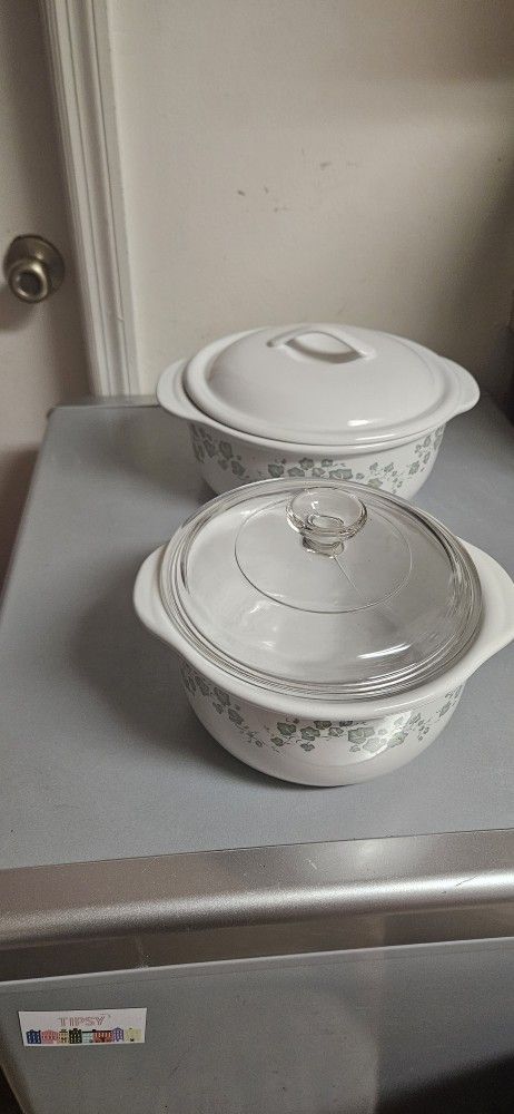 4pc Corningware Callaway Casserole Dishes