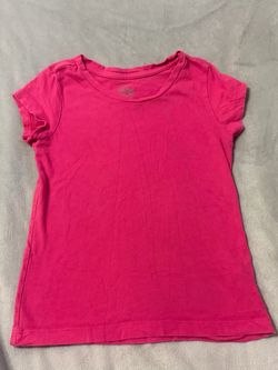 Youth girls small 6 pink shirt