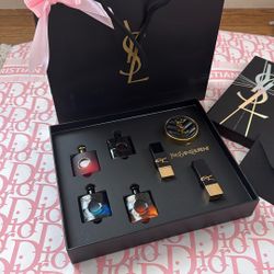 Ysl Black Opium Perfume Makeup Gift Set With Bag Brand New Regalos Mujer Women Gift Mother Day MSRP $300