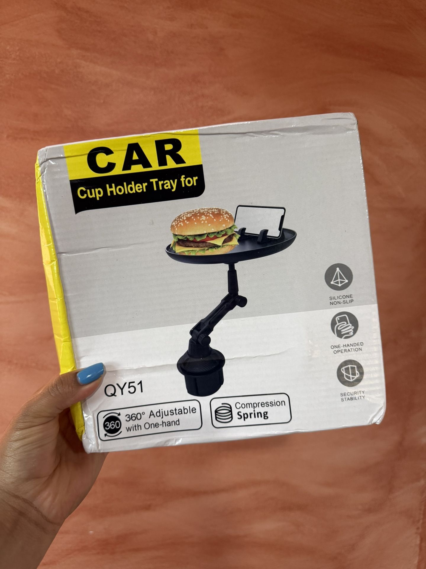 CAR Cup Holder Tray