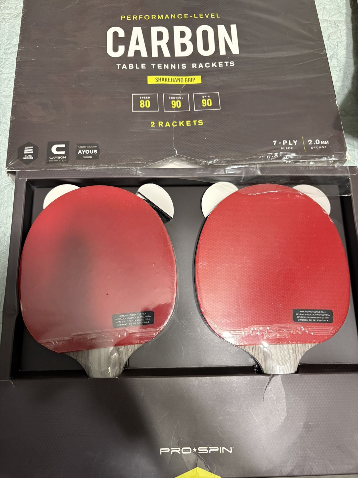 Carbon Table Tennis Rackets