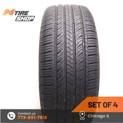 Set of 4 Used  8.5/32    205/55R16  91V  Advanta  ER-800
