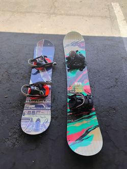 Two Snow Boards