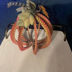 Metal Decor Pumpkin