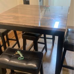 Table in  5 Bancos 