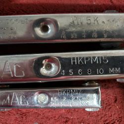 Mac And Snap-on Allan Key Sets