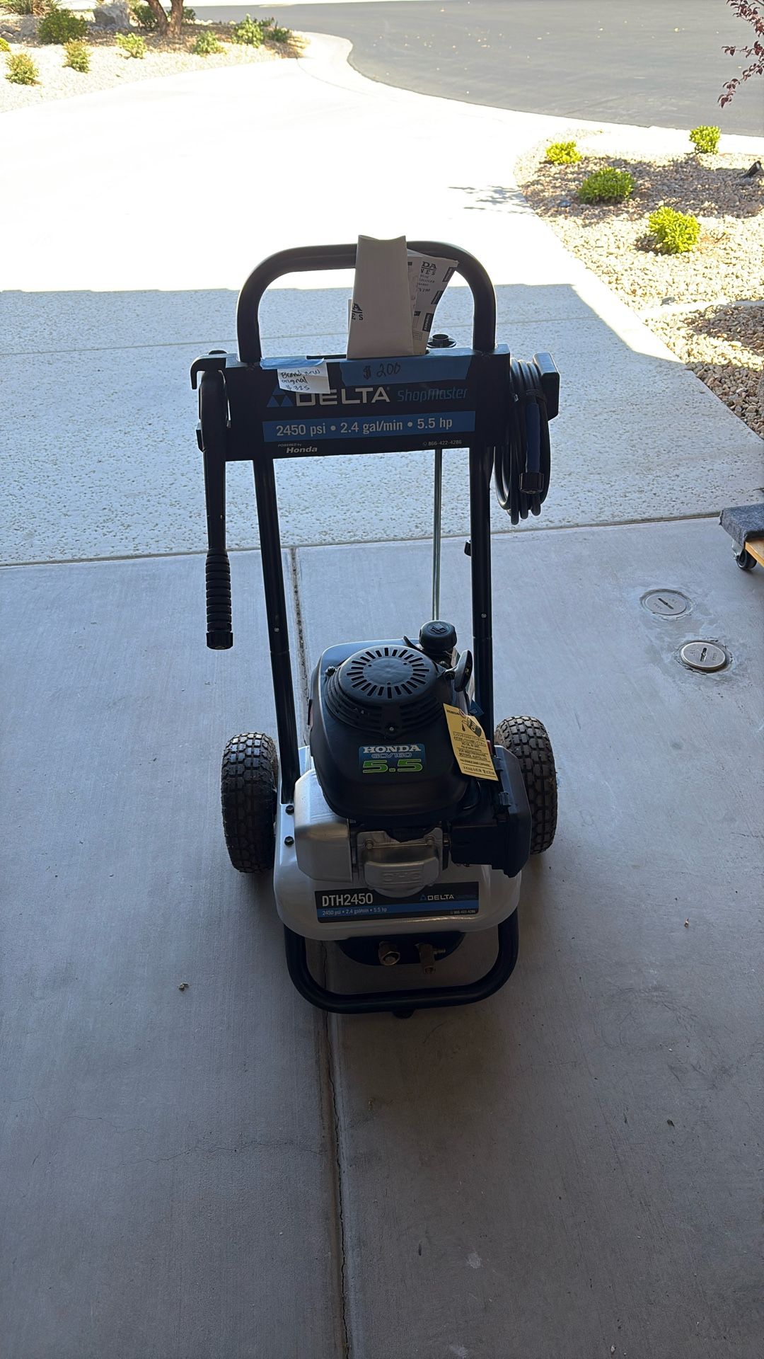Delta Shopmaster Pressure Washer