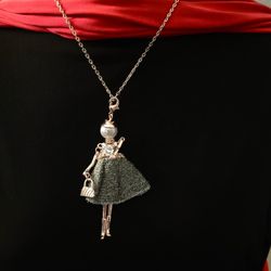 Cute Lady Pendant 