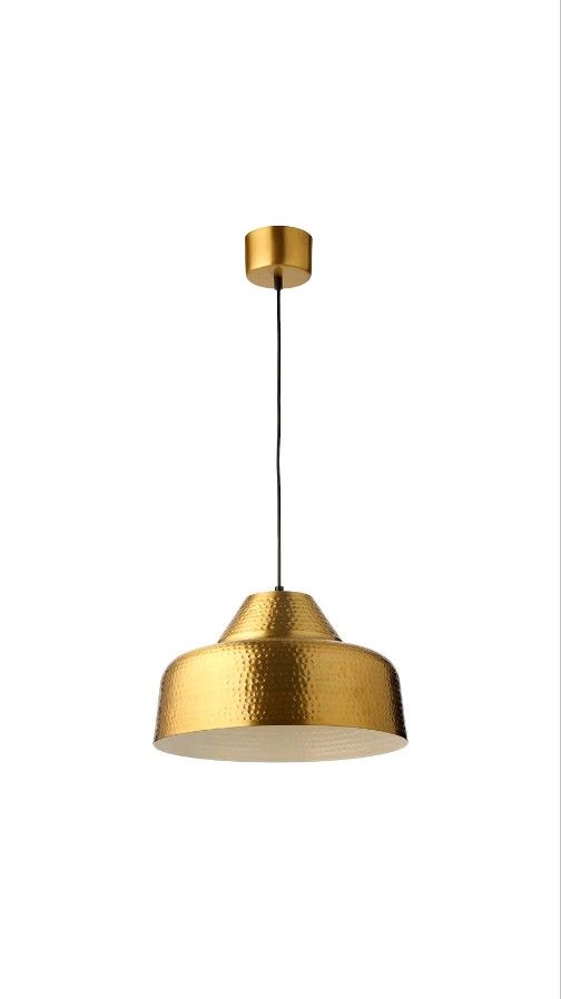 IKEA Plattlans Pendant Lamp, Brass Color, 605.182.50