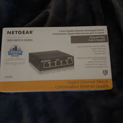 NETGEAR 300 Switch Series 5 Port Gigabit Ethernet Switch