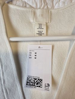 H&M cream colored dress