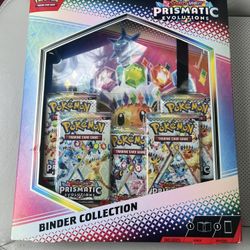 Prismatic Evolutions Binder Collection