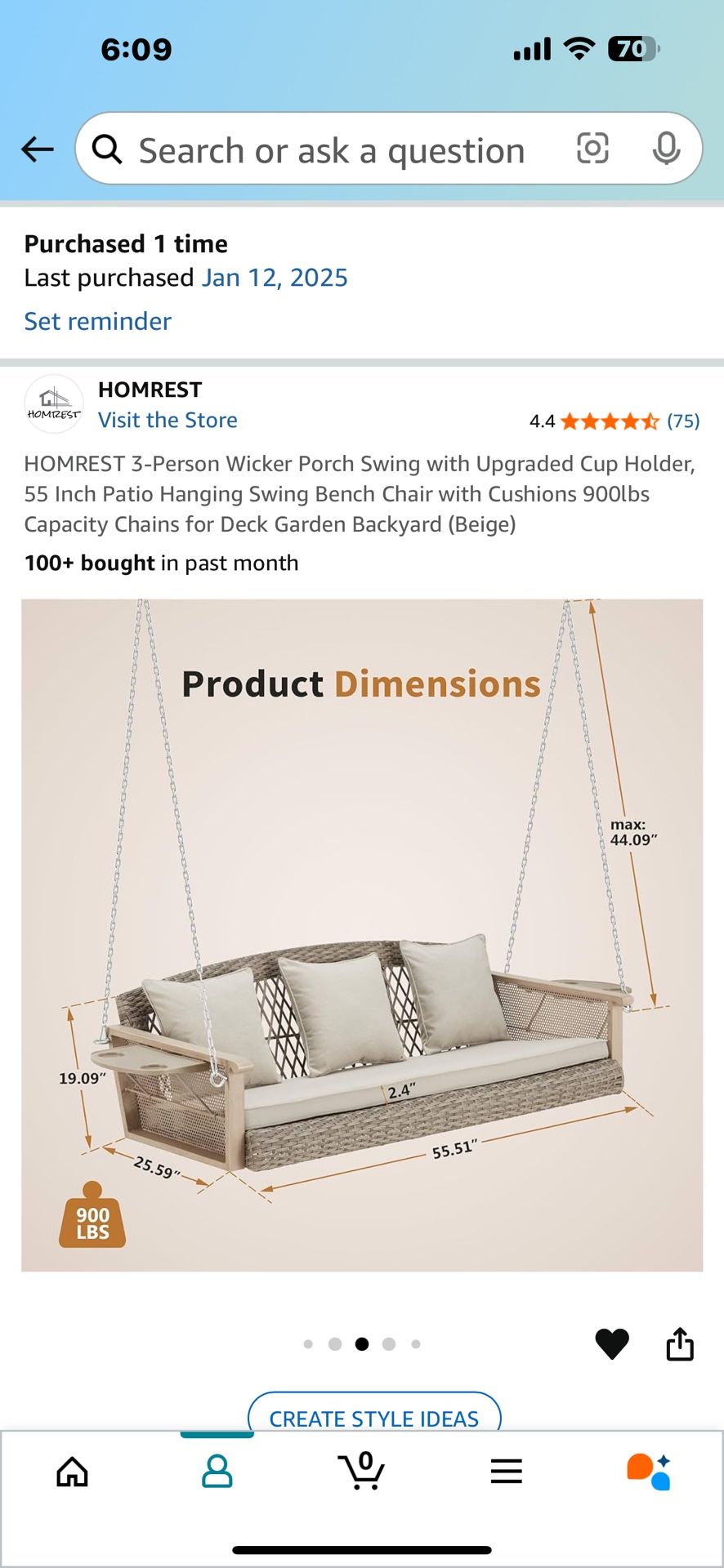 Outdoors Swing