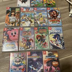 New Switch Games
