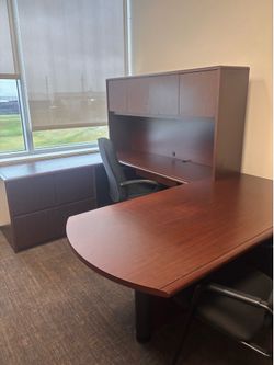 National kimball executive  u desks