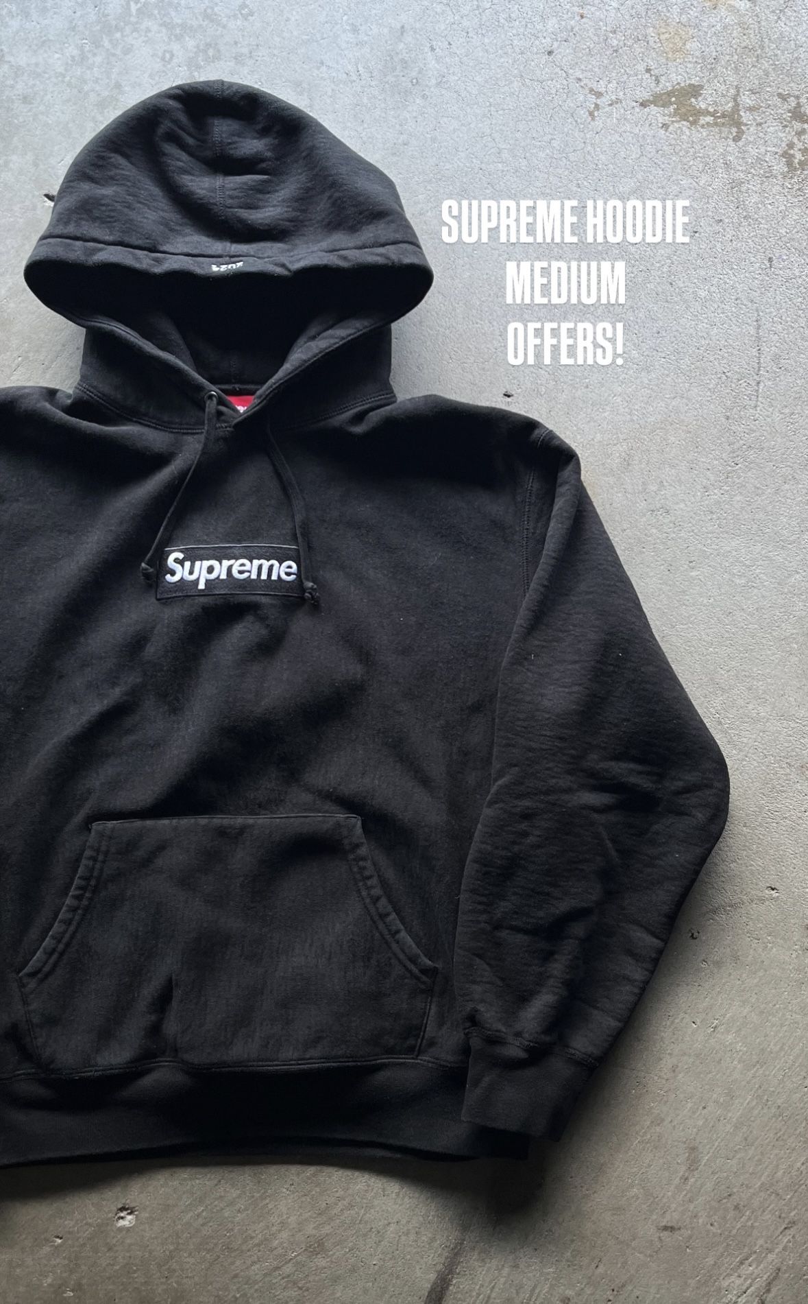 Box Logo Supreme Hoodie 