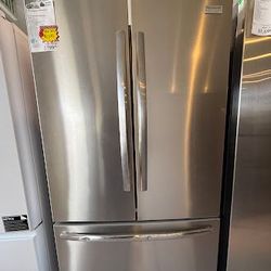 Frigidaire Gallery 36 in. 23.3 Cu. Ft. Stainless Steel Counter Depth French Door Refrigerator - Brand New Scratch & Dent