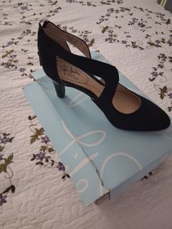 LifeStride Womens Giovanna 2 Pump Black Size 8 1/2
