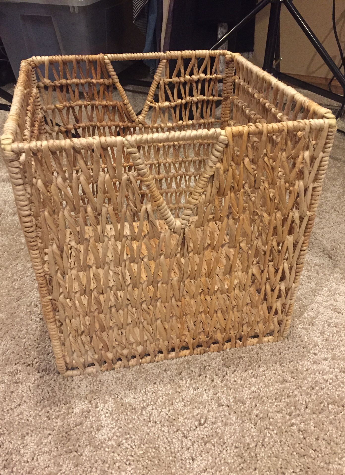 IKEA Pjas Wicker Storage basket