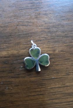 925 Silver Clover pendant