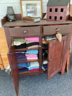 Antique Server 2-Doors 2-Draws48” Hi. 42” Wide. 18” Depth